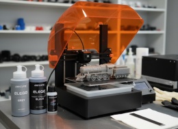 druk 3d lokomotyw modeli H0